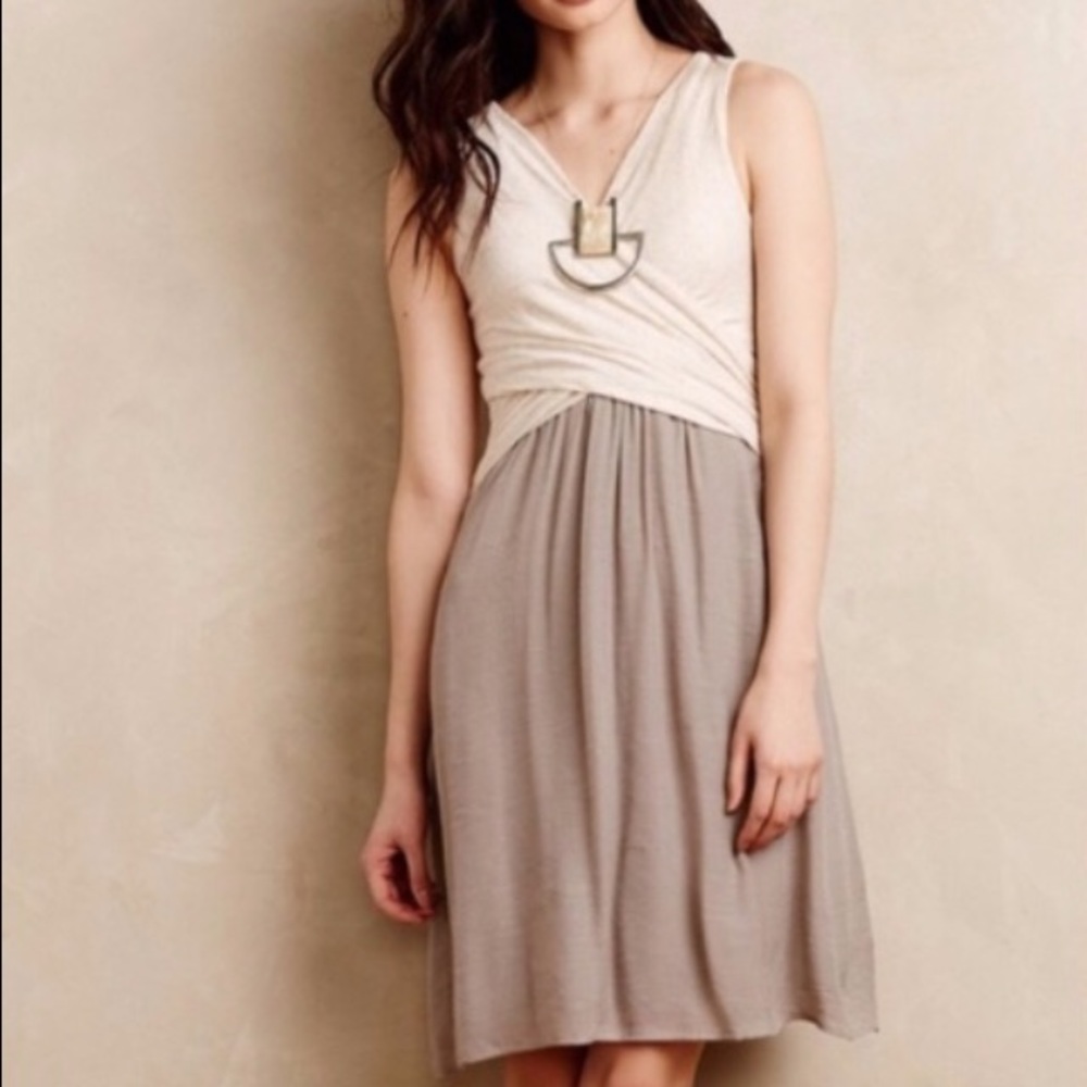 Anthropologie Amadi Crosswrap Dress size S